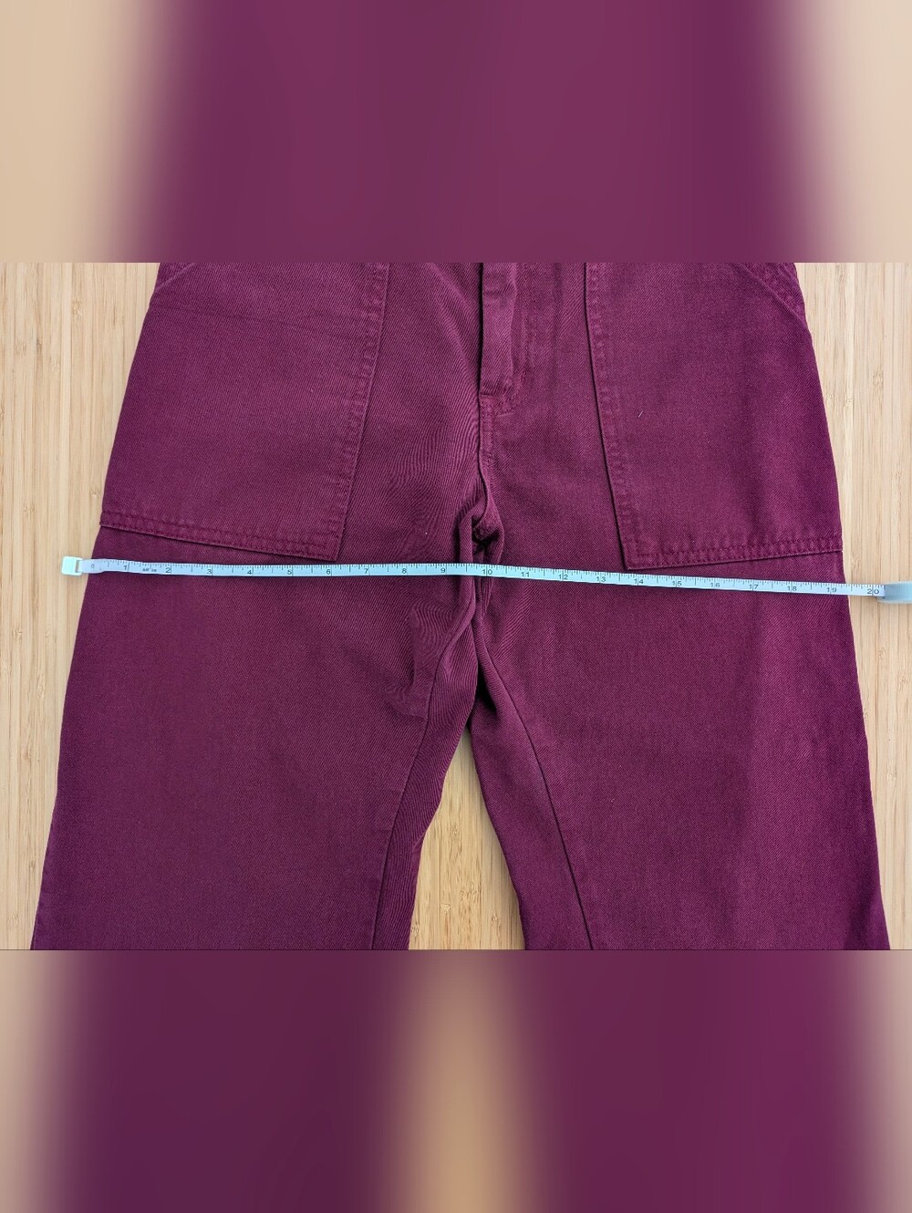 Big Bud Press Work Pants burgundy red - Picture 6 of 6